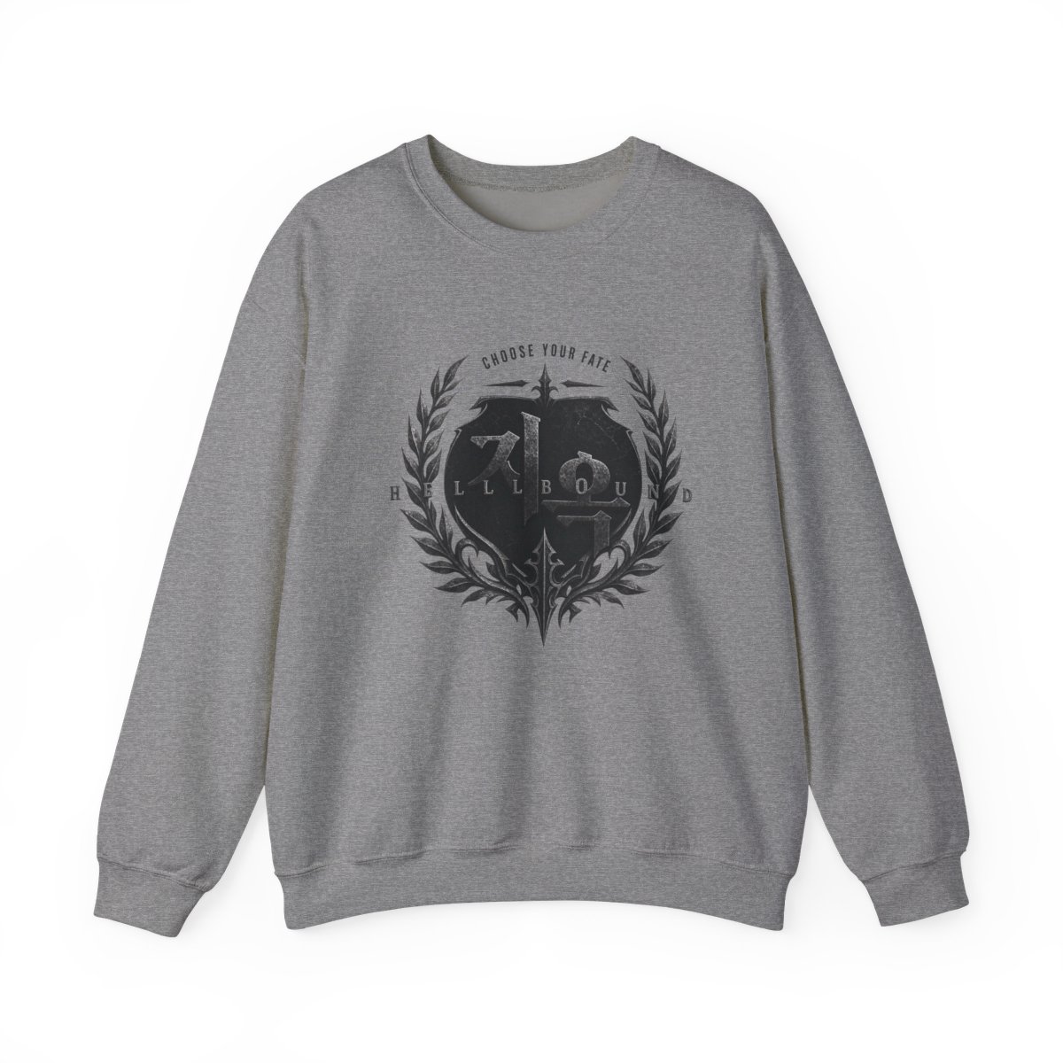 Hellbound "Choose Your Fate" Crewneck - alternate angle 2, merchandise