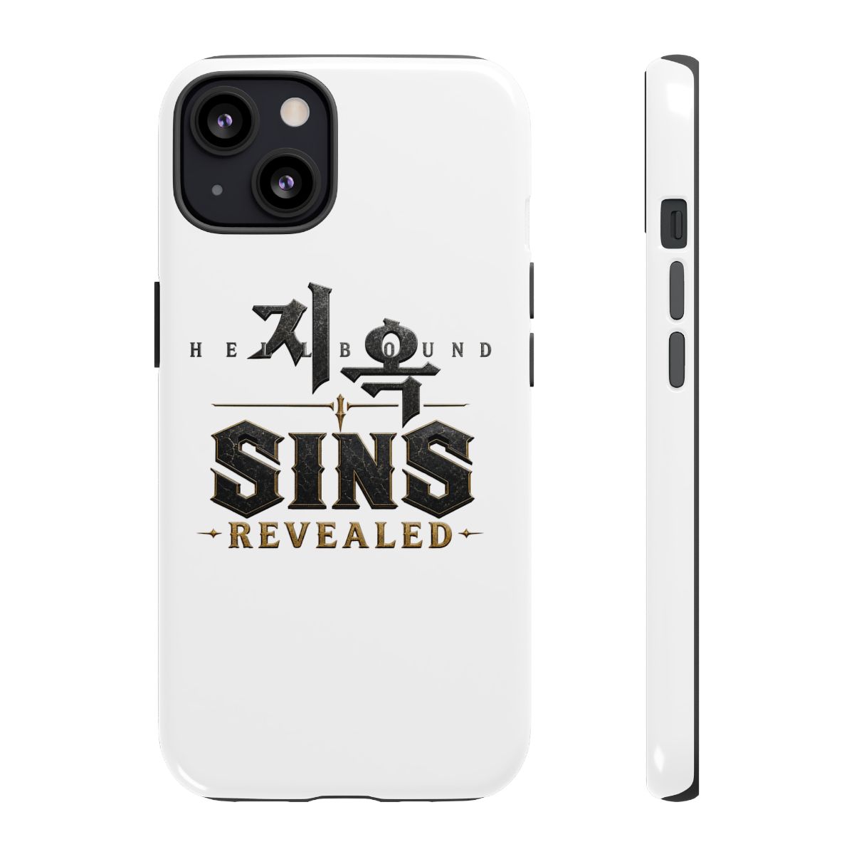 Hellbound "Sins Revealed" Phone Case - alternate angle 2, merchandise