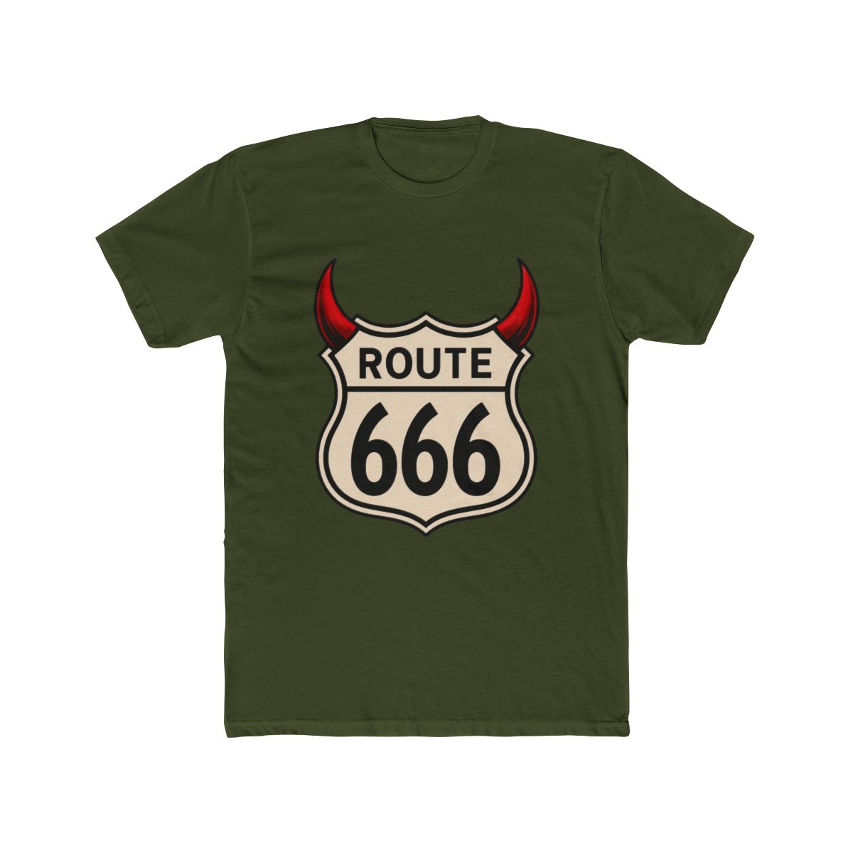 Route 666 – Hellbound Highway T Shirt - alternate angle 5, merchandise