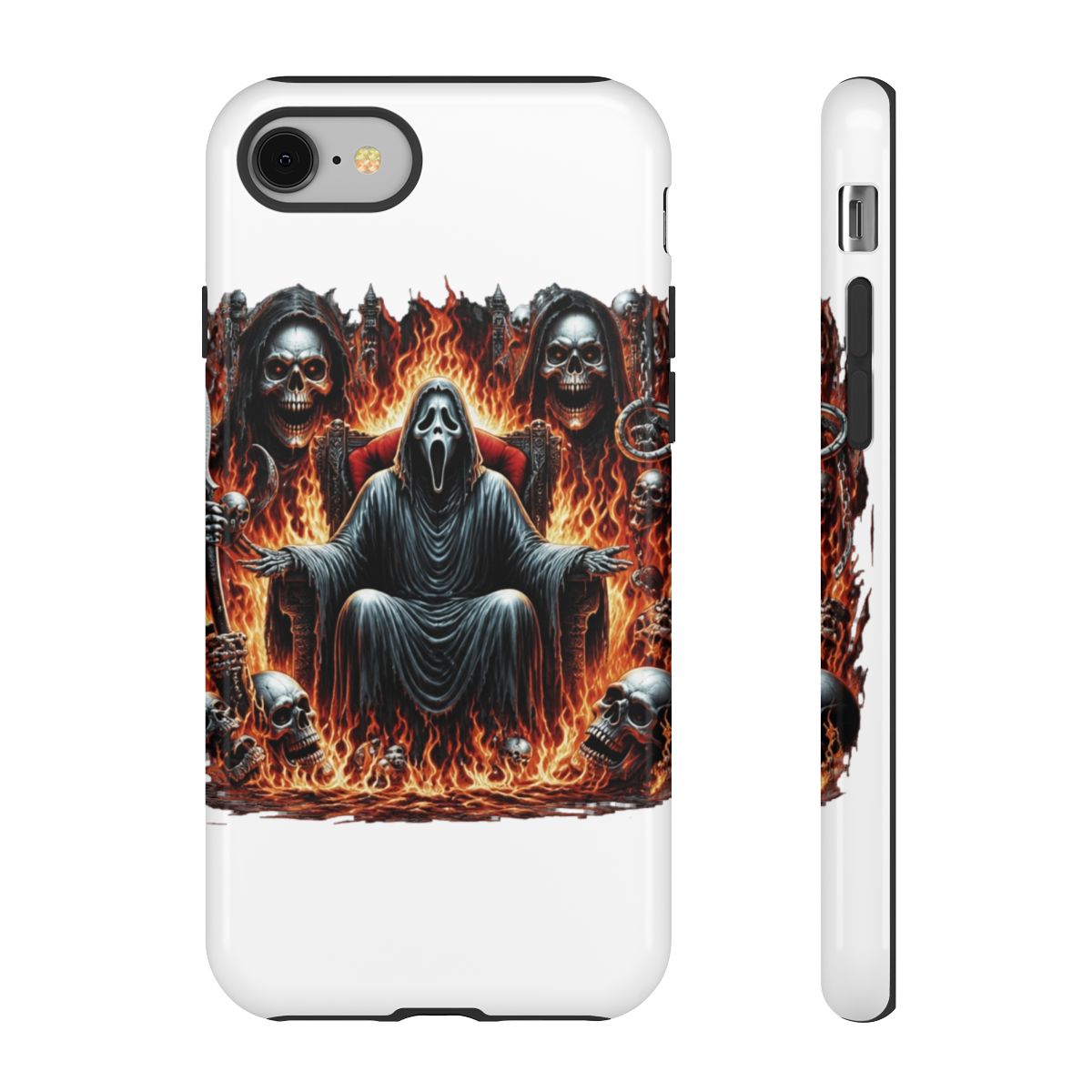 Hellbound Throne - Ghostface on the Throne Phone Case