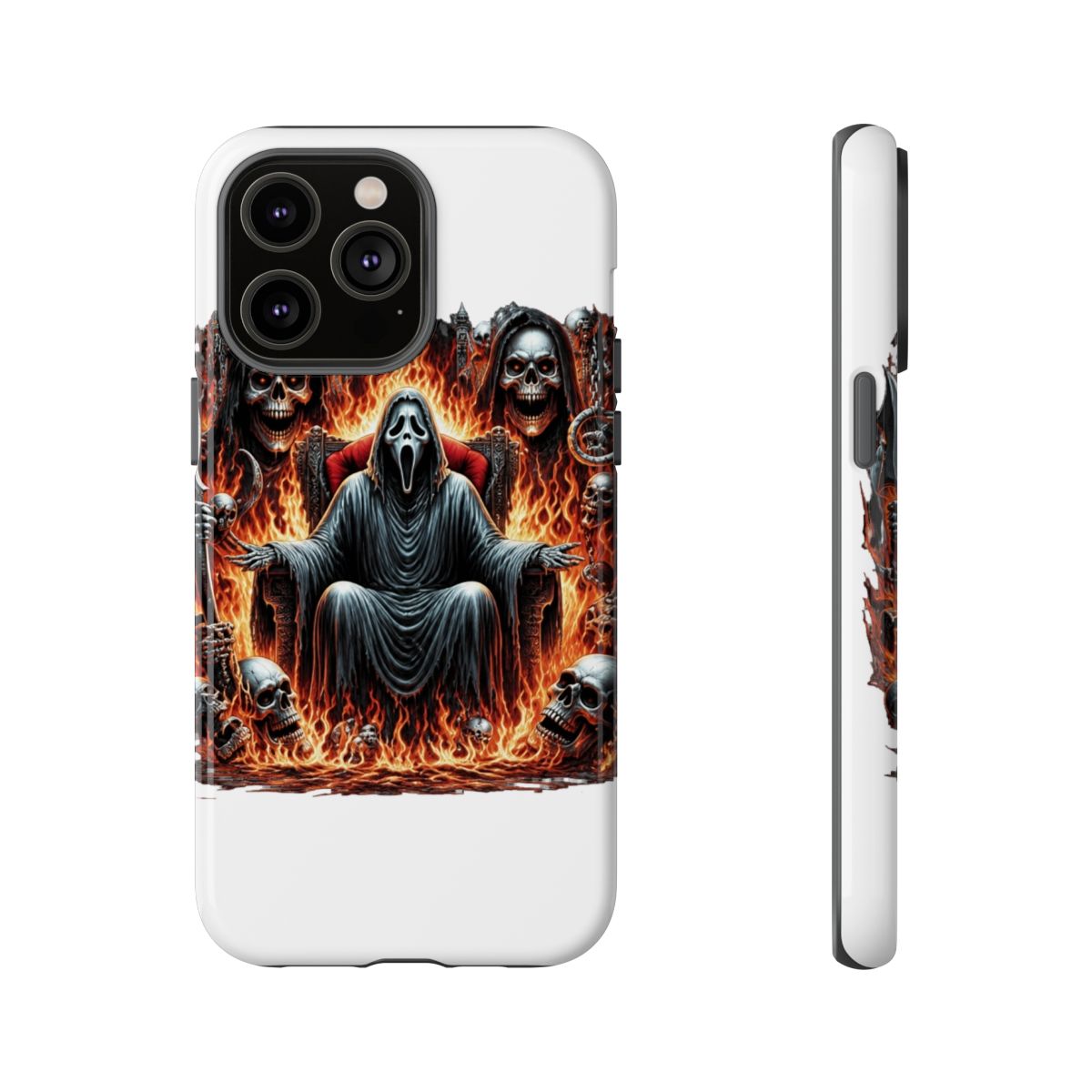 Hellbound Throne - Ghostface on the Throne Phone Case - alternate angle 4, merchandise