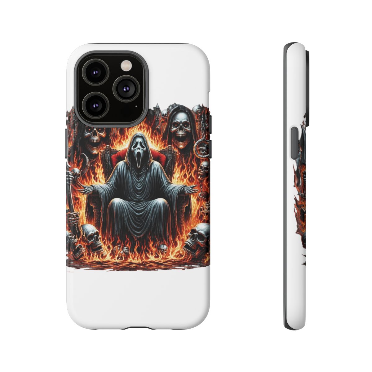 Hellbound Throne - Ghostface on the Throne Phone Case - alternate angle 5, merchandise