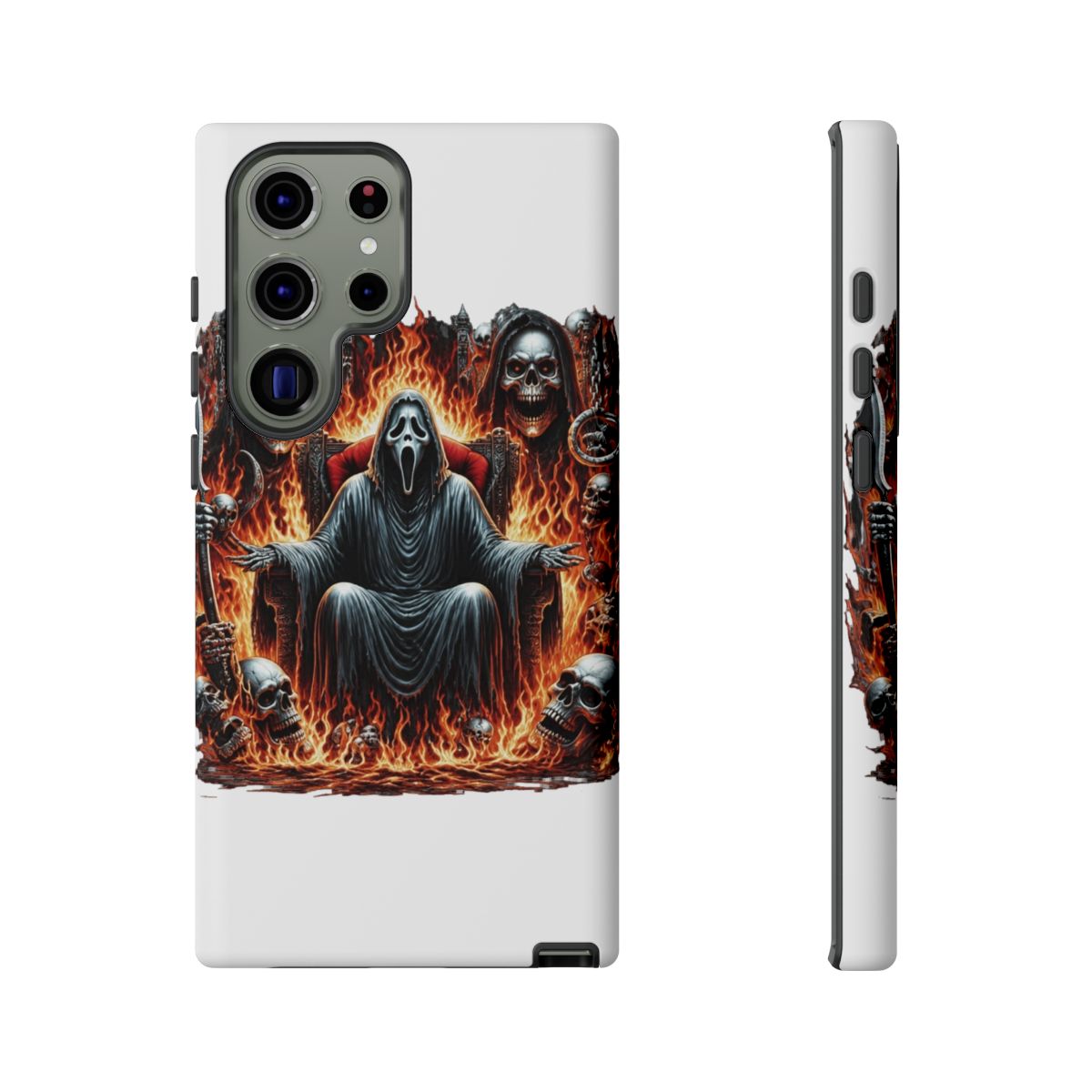 Hellbound Throne - Ghostface on the Throne Phone Case - alternate angle 4, merchandise