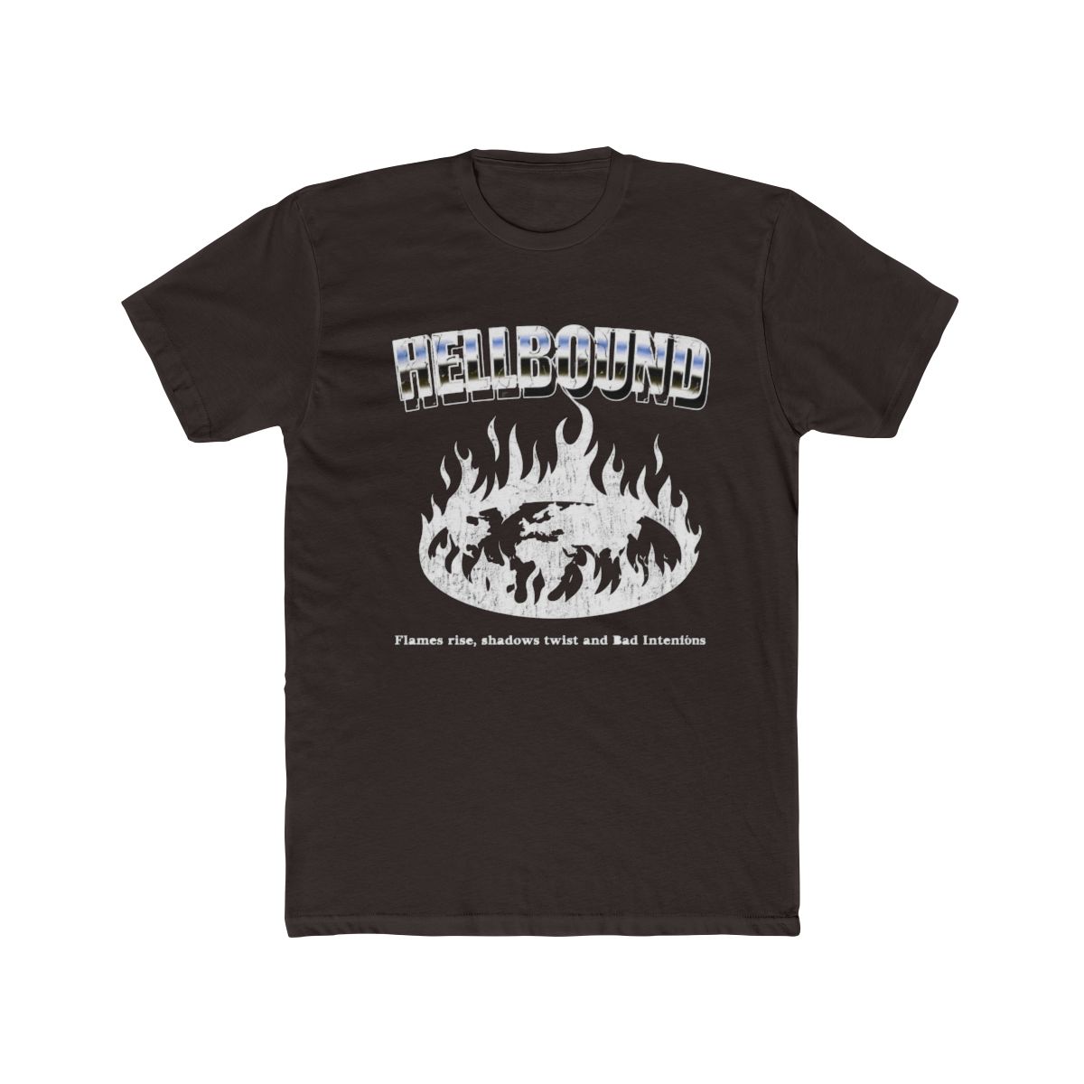 Hellbound Flames Rising T Shirt - alternate angle 3, merchandise