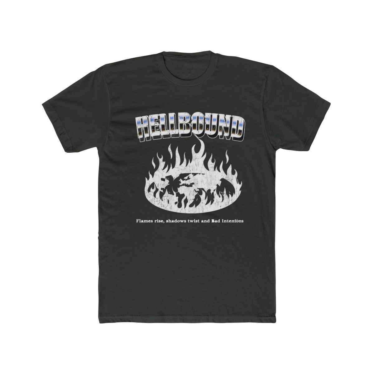 Hellbound Flames Rising T Shirt - alternate angle 4, merchandise