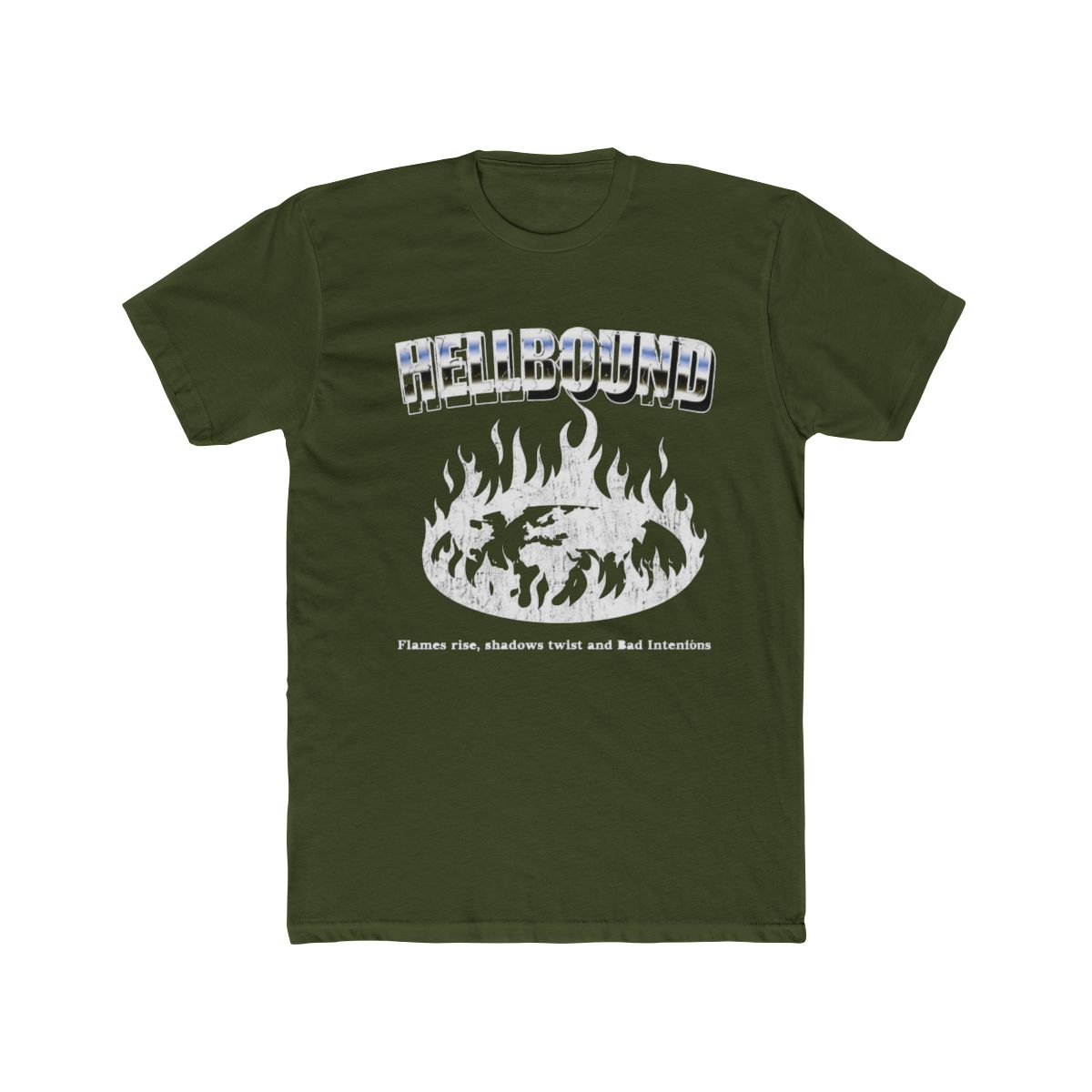 Hellbound Flames Rising T Shirt - alternate angle 5, merchandise
