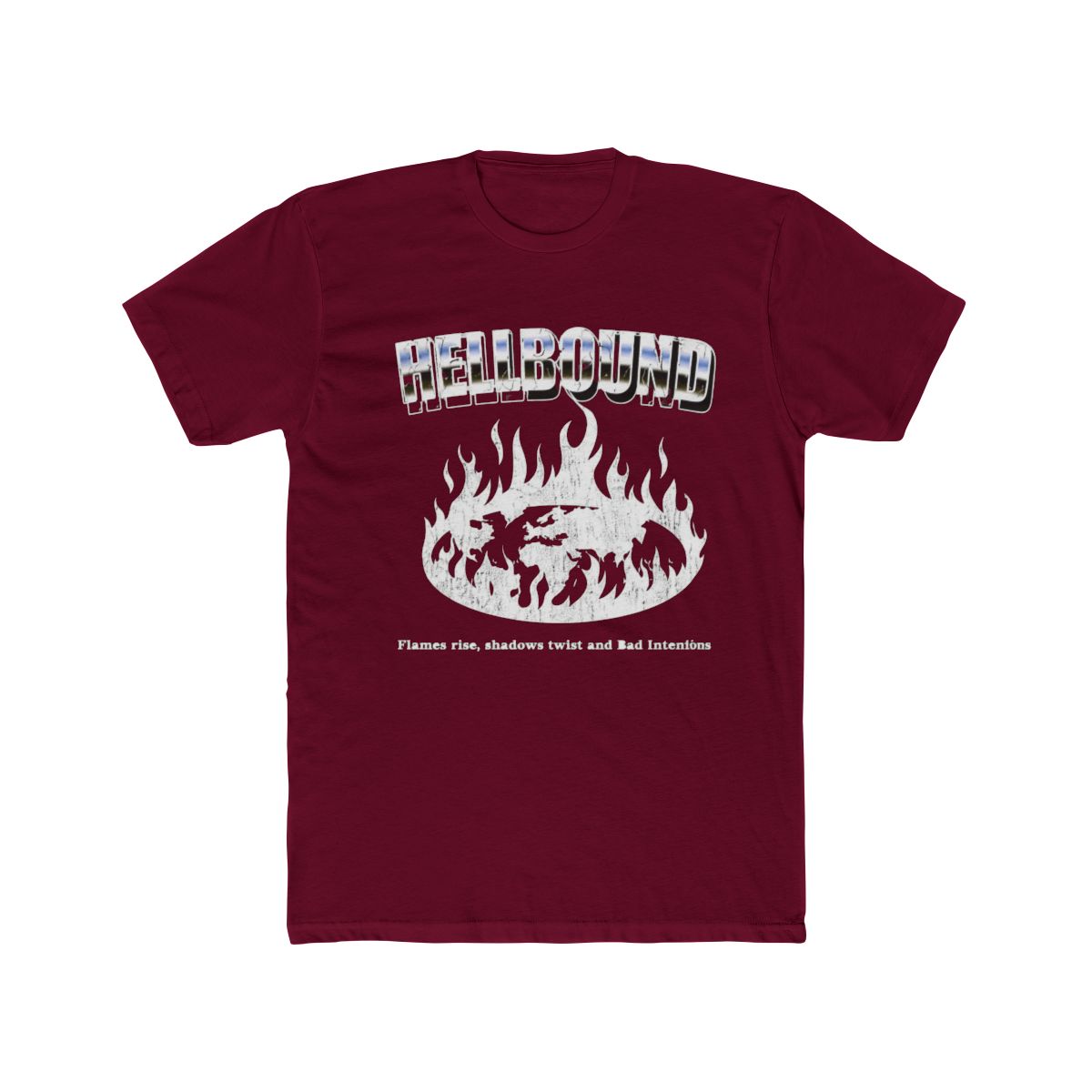 Hellbound Flames Rising T Shirt - alternate angle 2, merchandise