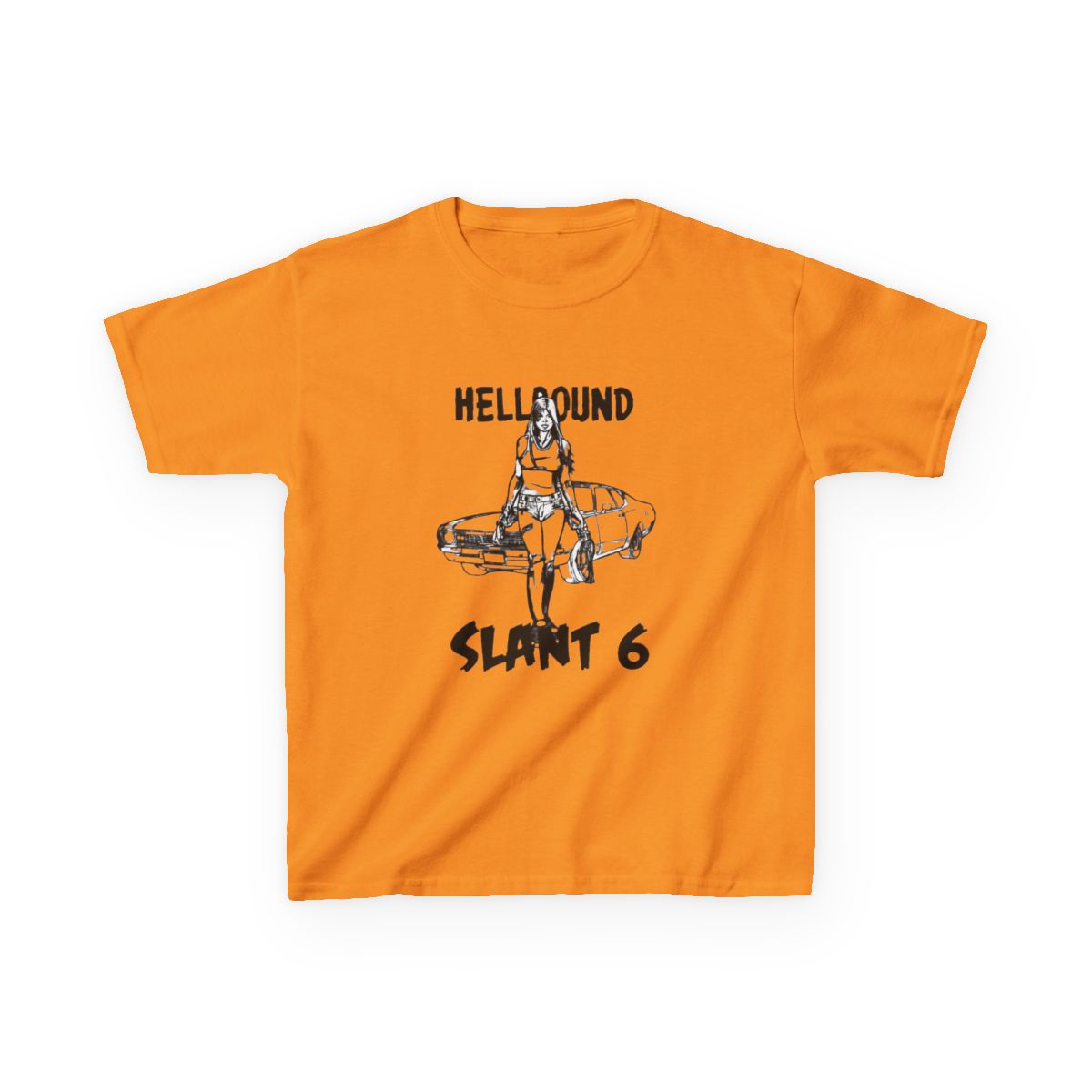 Hellbound Slant 6 Kids T-Shirt - alternate angle 3, merchandise