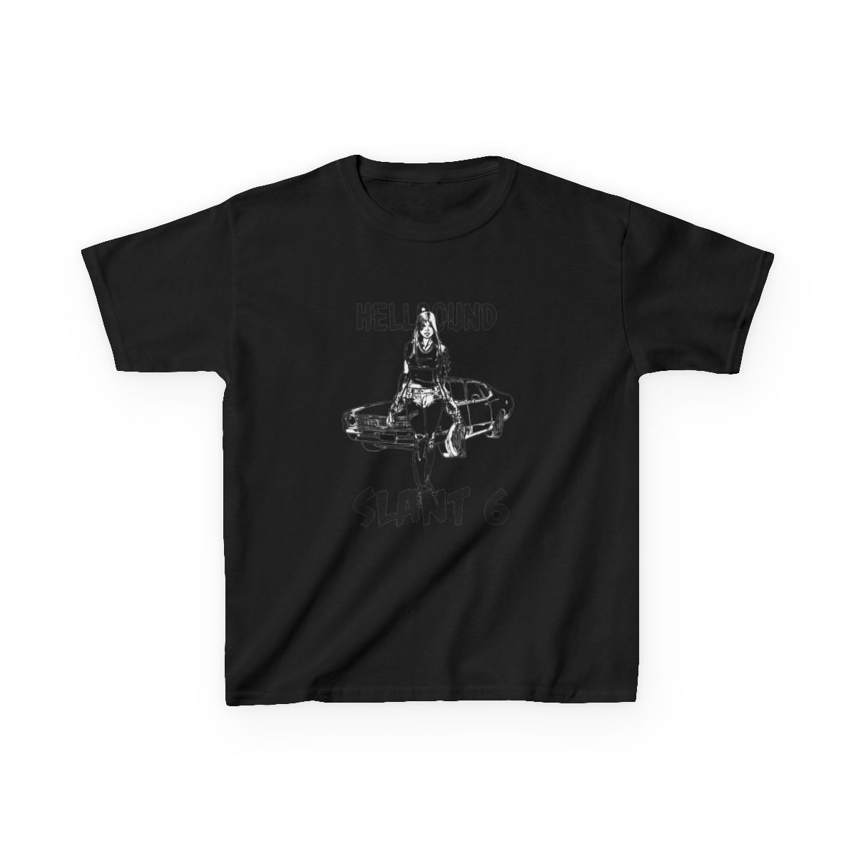 Hellbound Slant 6 Kids T-Shirt - alternate angle 5, merchandise