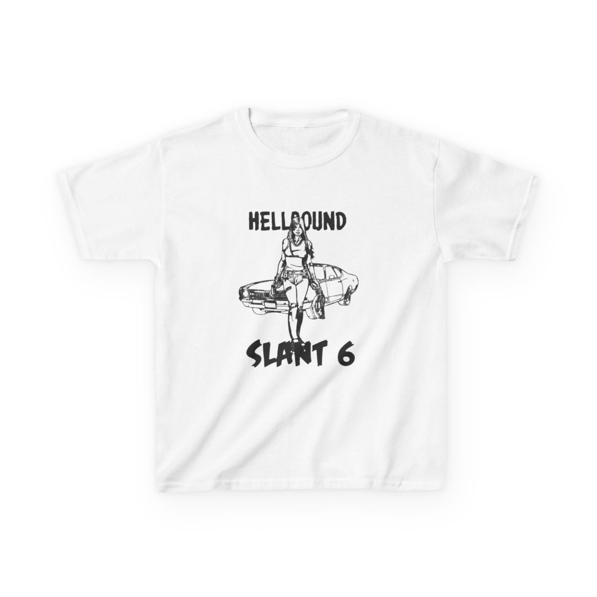 Hellbound Slant 6 Kids T-Shirt - alternate angle 4, merchandise