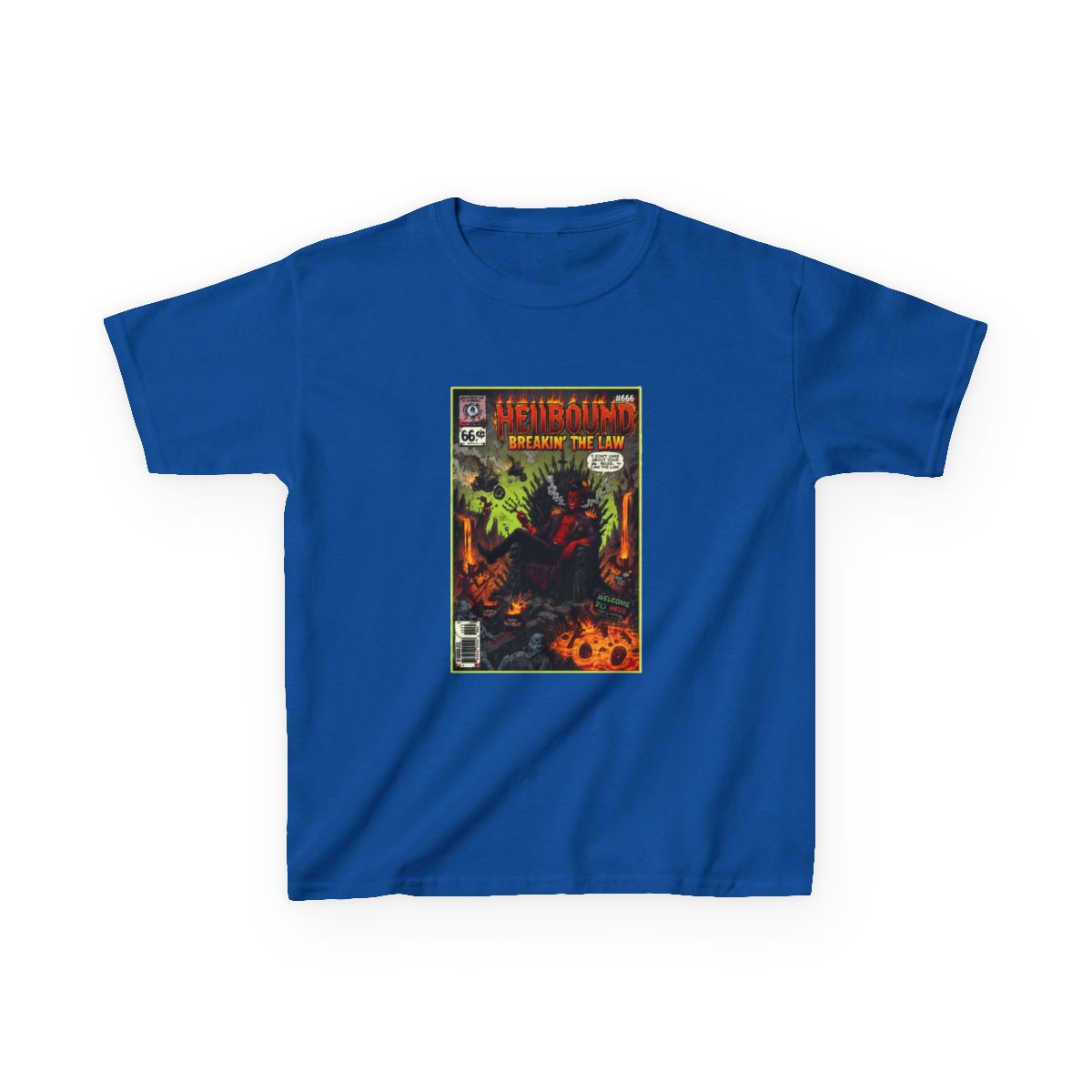 HELLBOUND (Comic Style) Kids T-Shirt - alternate angle 2, merchandise