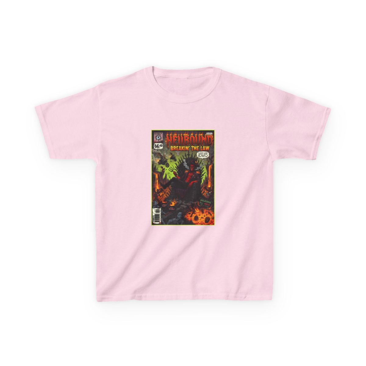 HELLBOUND (Comic Style) Kids T-Shirt - alternate angle 5, merchandise