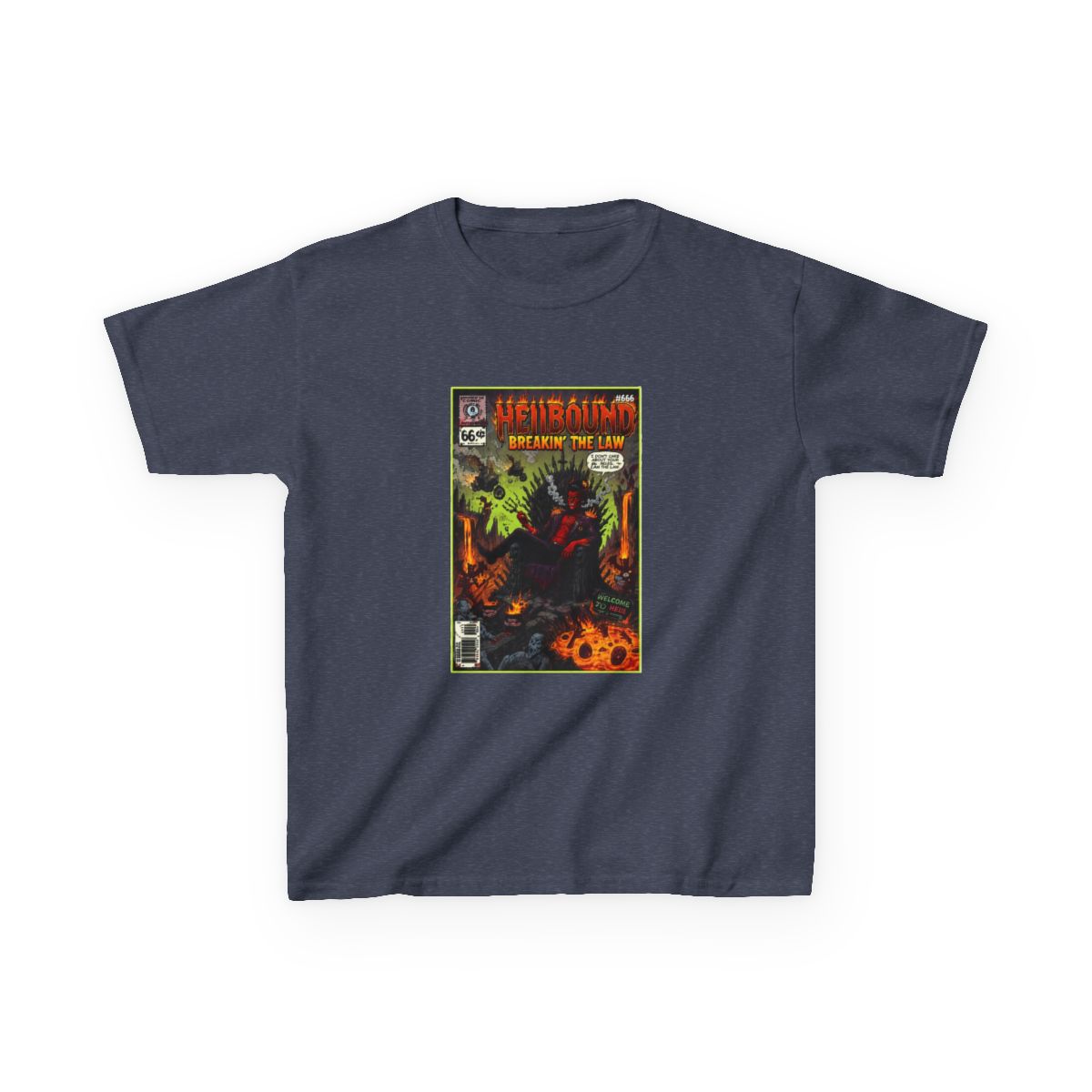 HELLBOUND (Comic Style) Kids T-Shirt - alternate angle 4, merchandise