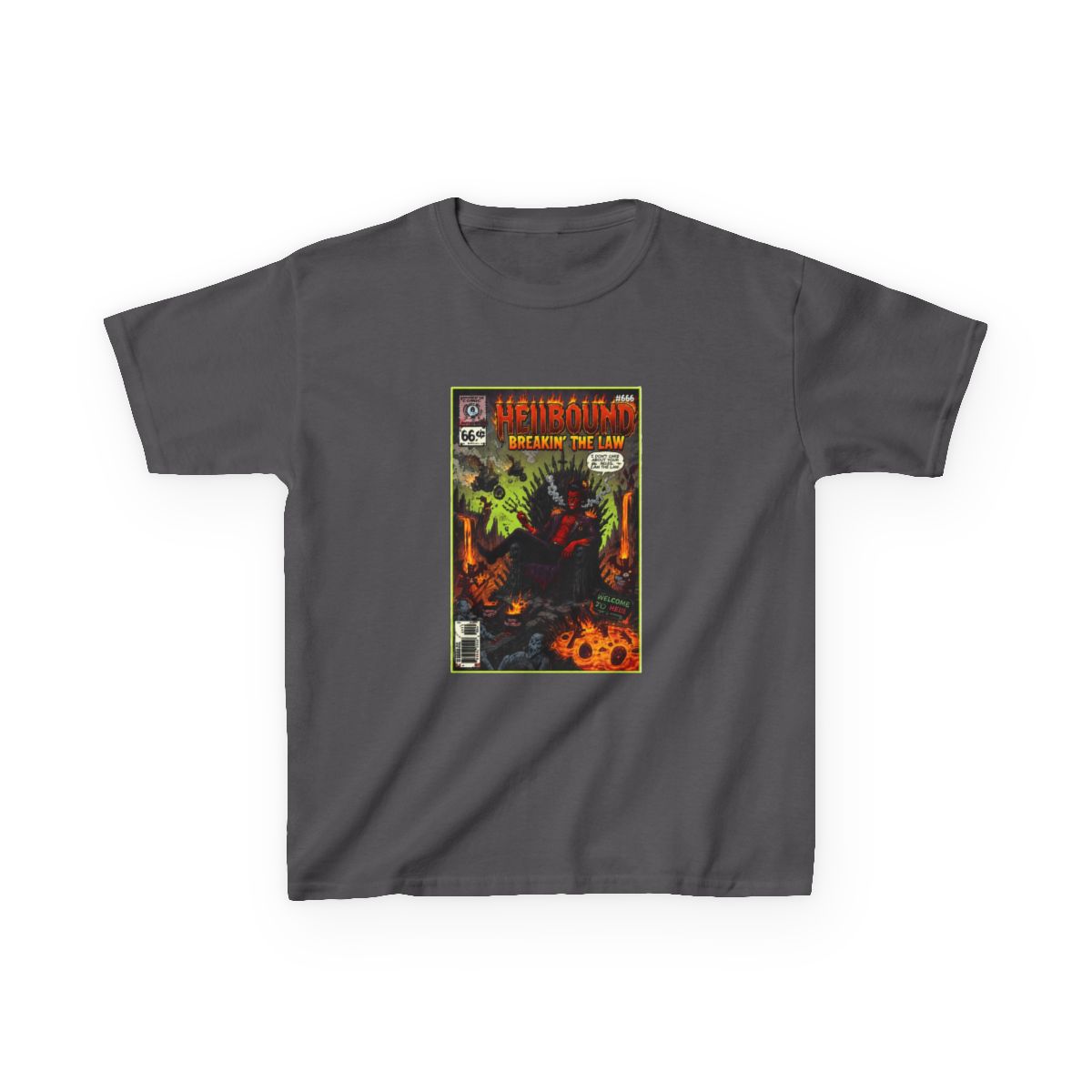 HELLBOUND (Comic Style) Kids T-Shirt - alternate angle 3, merchandise