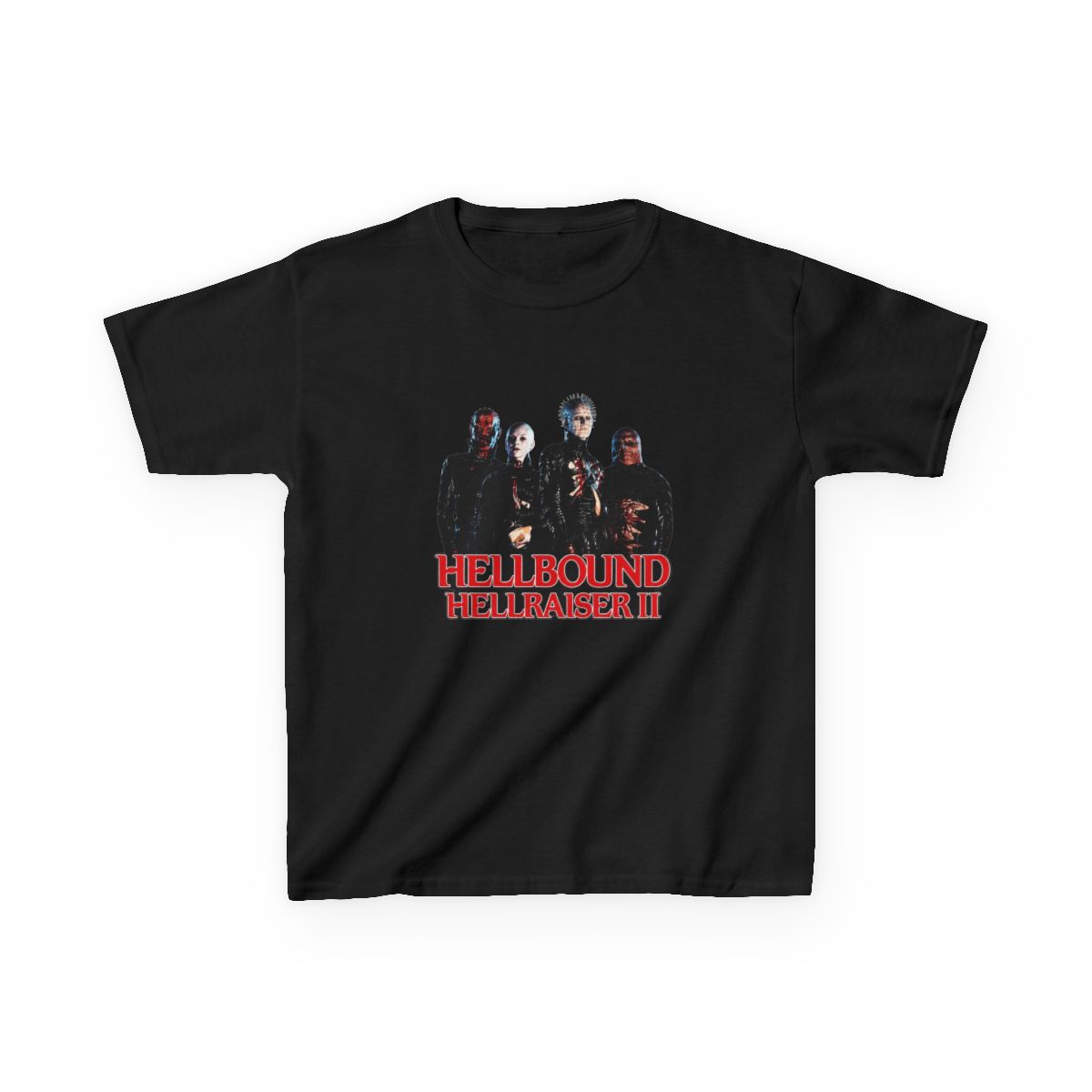 Hellbound Hellraiser II Cenobites Kids T-Shirt - alternate angle 3, merchandise