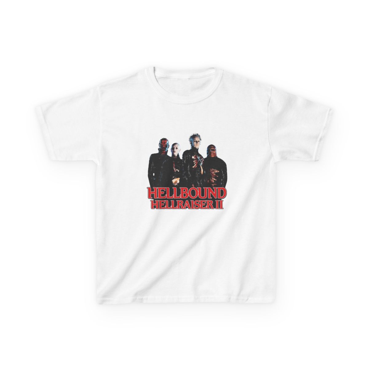 Hellbound Hellraiser II Cenobites Kids T-Shirt - alternate angle 2, merchandise