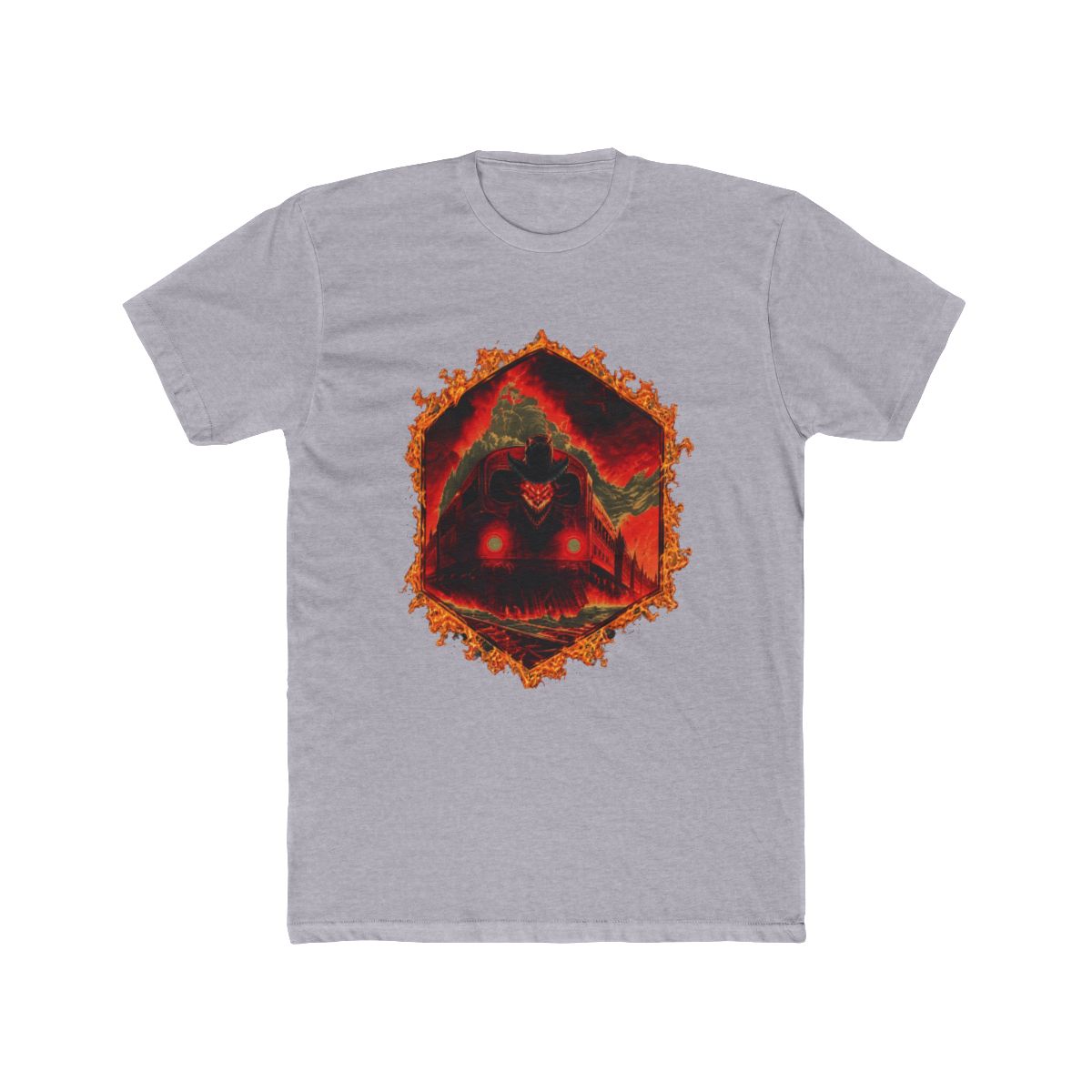 Hellbound Train On Its Journey to Hades T Shirt - alternate angle 3, merchandise