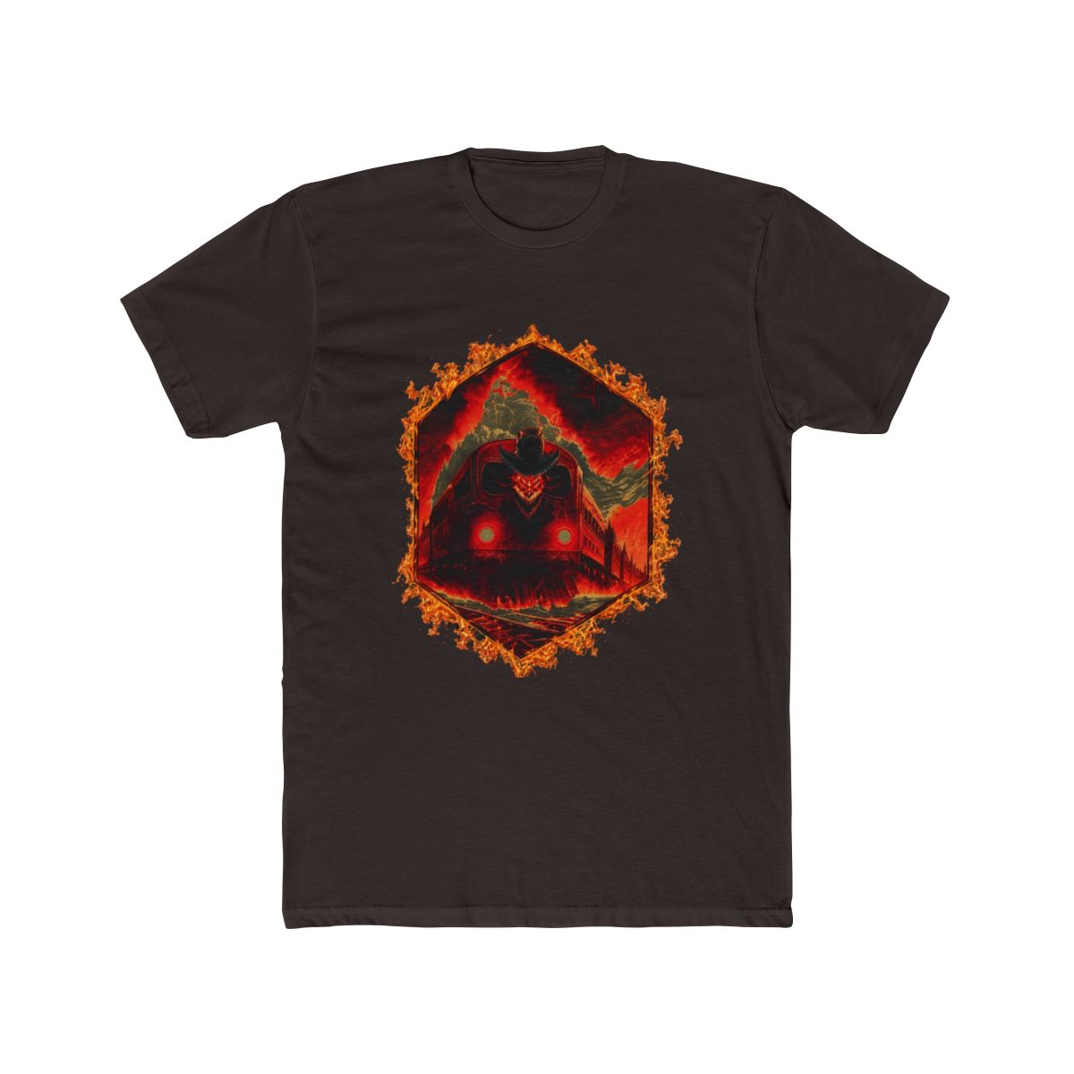 Hellbound Train On Its Journey to Hades T Shirt - alternate angle 2, merchandise